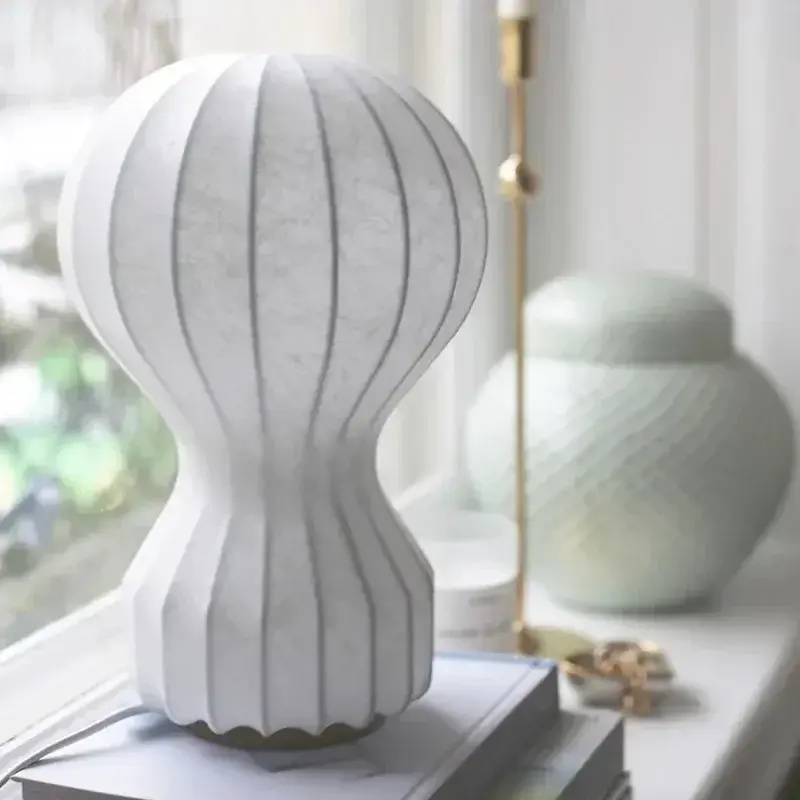 Japan Wabi Sabi Floor Lamp Art Deco Fabric Table Lamp Shop Living Room Bedroom Lamps Sofa Corner Bedside Lamp Room Decor