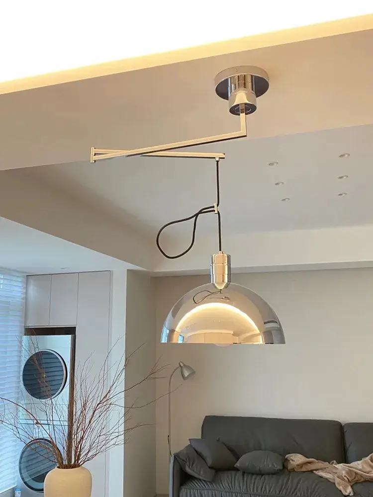 Nordic Minimalist Style Pendant Light Living Room Droplight Dining Table Hanging Lamp Decor Home Chandelier Appliances