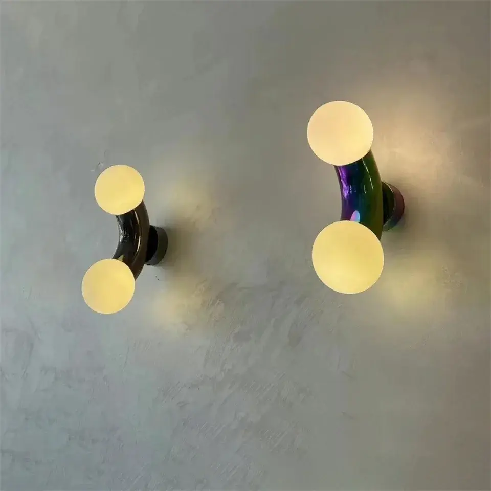 Bauhaus Creative Wall Lamp Hotel Corridor Restaurant Coffee Shop Mood Light Living Room Porch Bedside Wall Light for Room Decor