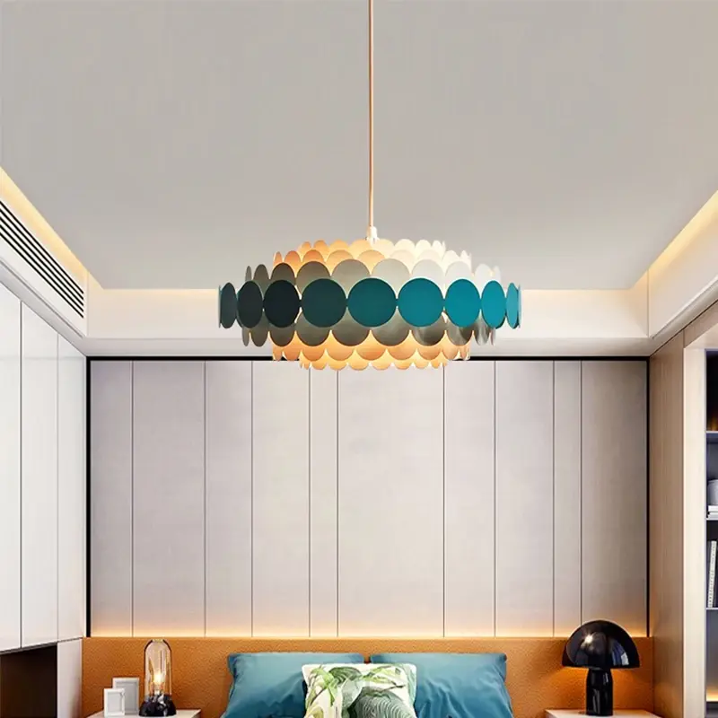 Modern Minimalist Ceiling Chandelier Living Room Bedroom Hanging Lamps for Ceiling Creative Pendant Light Room Decor Lustre LED