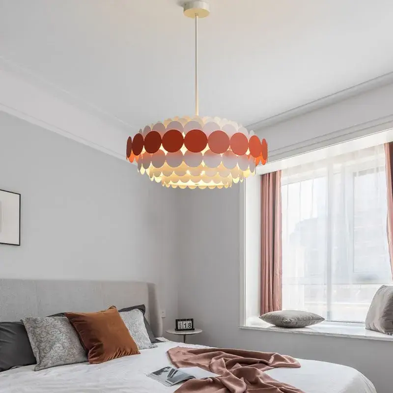 Modern Minimalist Ceiling Chandelier Living Room Bedroom Hanging Lamps for Ceiling Creative Pendant Light Room Decor Lustre LED