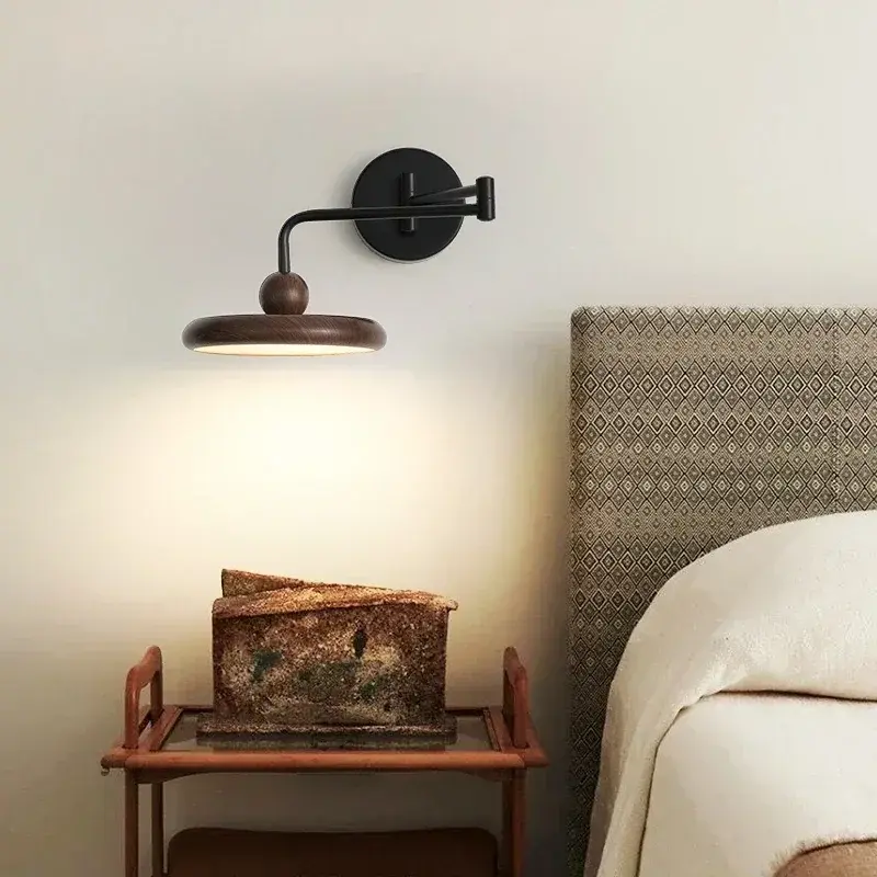 Rocker Arm Wall Lamp Living Room Bedroom Stduy LED Wall Light Bedside Shop Restaurant Lamps for Room and Decorations Fixture