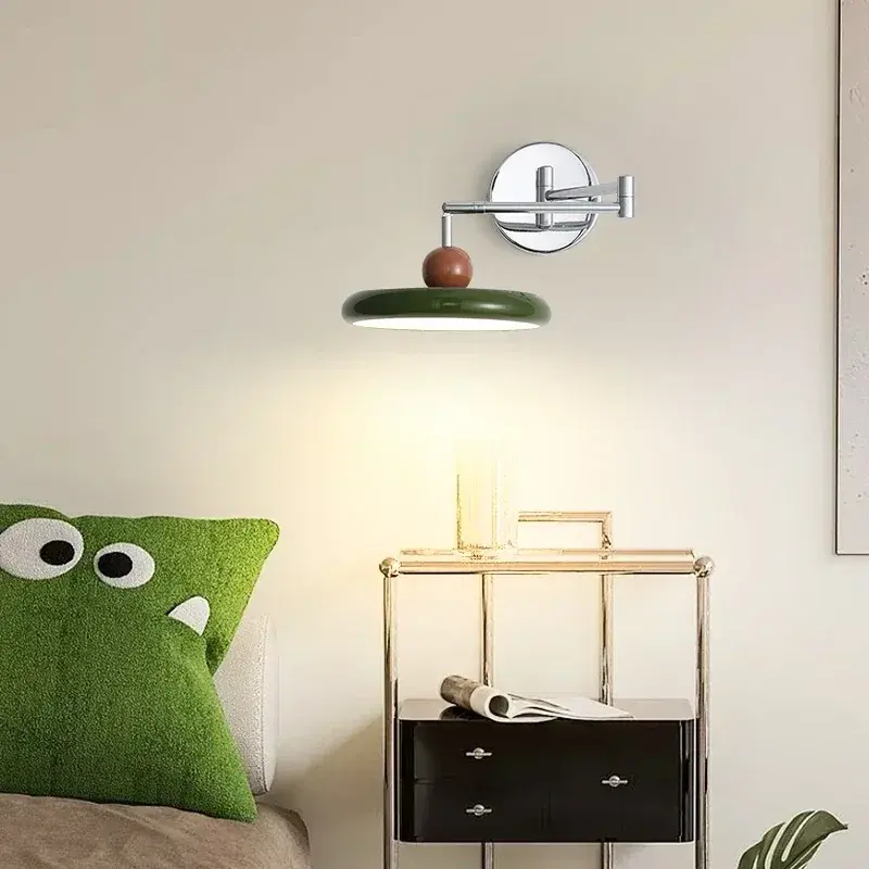 Rocker Arm Wall Lamp Living Room Bedroom Stduy LED Wall Light Bedside Shop Restaurant Lamps for Room and Decorations Fixture