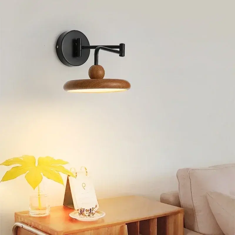 Rocker Arm Wall Lamp Living Room Bedroom Stduy LED Wall Light Bedside Shop Restaurant Lamps for Room and Decorations Fixture