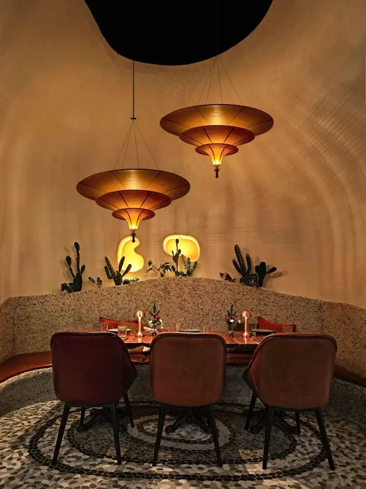 Buddhist Mood Teahouse Chandelier Southeast Asian Hanging Lamp Wabi Sabi Pendant Light for Home Staircase Decor Room Lustre