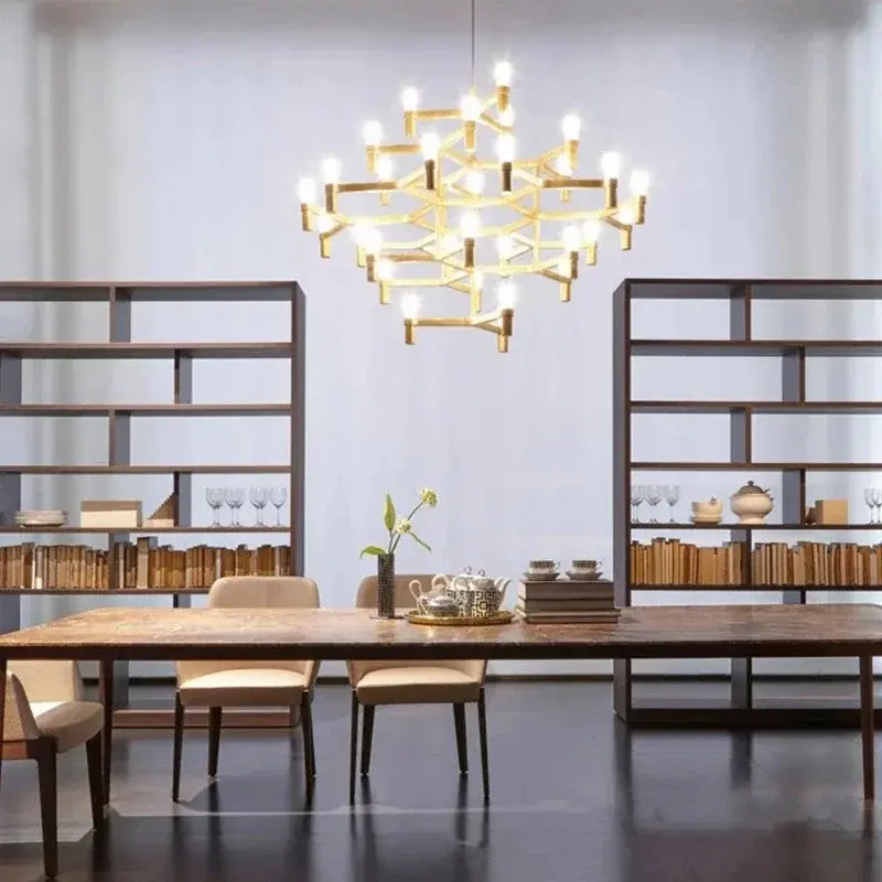 Creative Art Deco Pendant Lights Modern Luxury Chandeliers Living Room Shop Kitchen Island Hanging Lamps for Room Deco Lustre