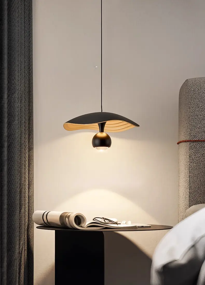 Modern Minimalist Bedside Ceiling Pendant Lamp Study Bar Bedroom Lamps Nordic Living Room Chandelier for Room Decor Mood Light