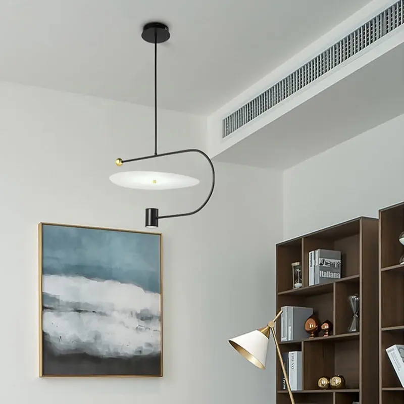 Modern Creative Hanging Lamps for Ceiling Minimalism LED Pendant Lights Art Bar Counter Restaurant Chandelier Logt Room Decor