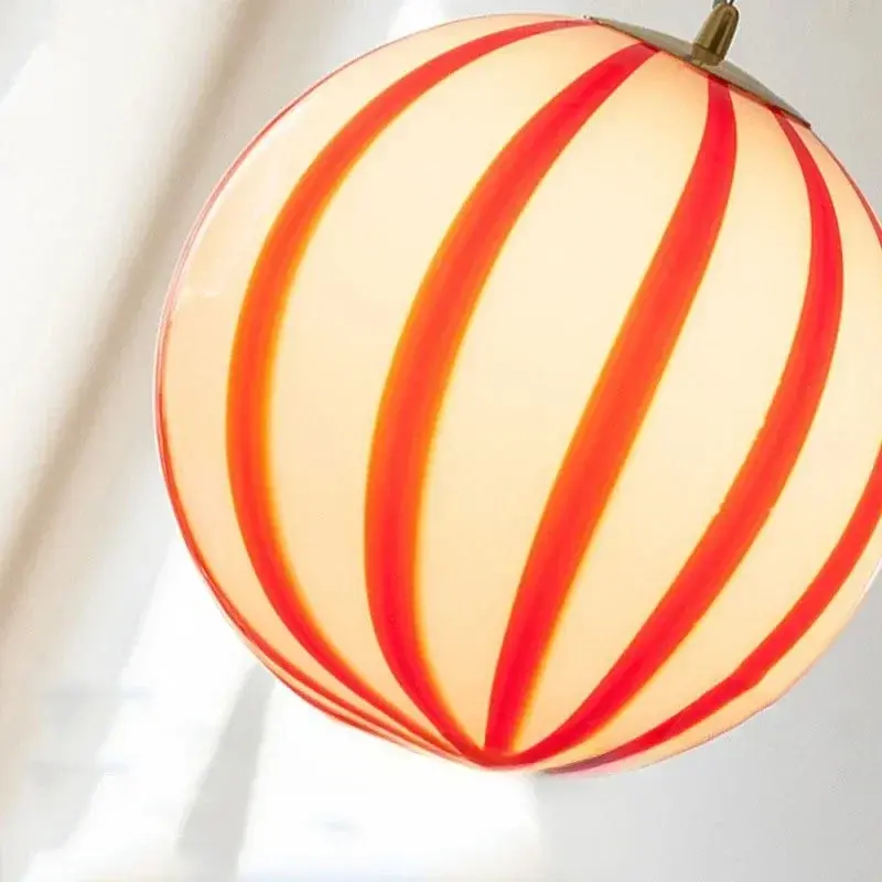 Living Kid Room Hanging Lamp Restaurant Shop Hotel Art Deco Lollipop Chandelier Candy Ball Color Pendant Lights for Mood Light