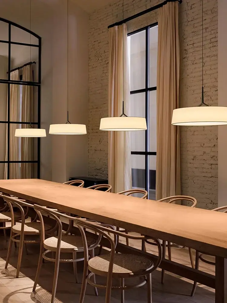 Japan Cloth Led Ceiling Chandelier Restaurant Dining Table Ceiling Lamp Room Kitchen Island Pendant Lights Home Decorations