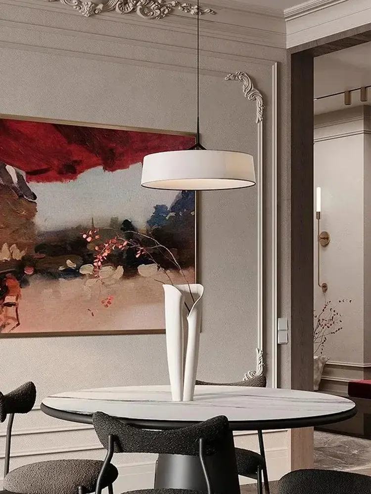 Japan Cloth Led Ceiling Chandelier Restaurant Dining Table Ceiling Lamp Room Kitchen Island Pendant Lights Home Decorations