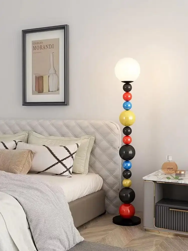 Art Deco Gourd Floor Lamp Shop Restaurant Modern Colour Stand Light Living Room Bedroom Corner Table Light for Home Decor Lustre