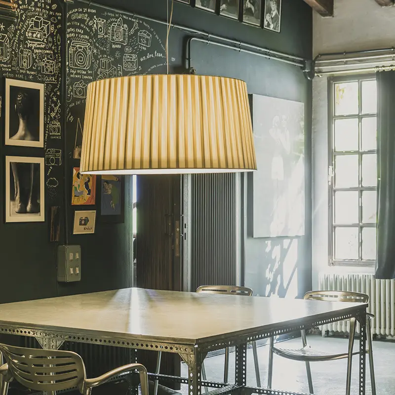Nordic Hanging Ceiling Lights Wabi Sabi Cloth Pendant Lights Japan Fabric Room Chandeliers Hotel Restaurant Mood Light Decor
