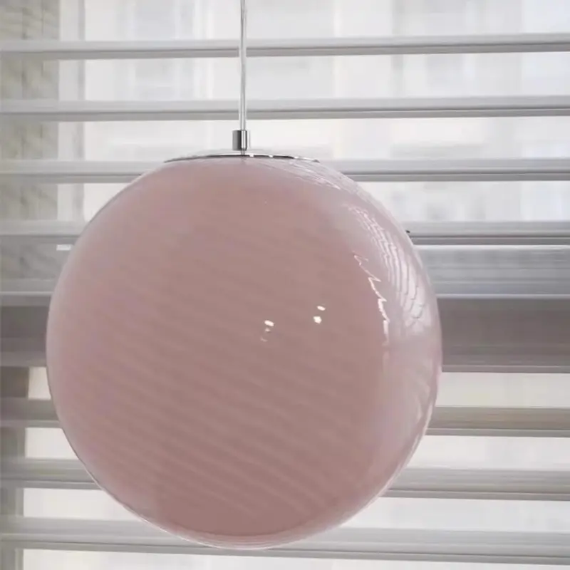 Murano Lollipop Colorful LED Chandeliers Cream Restaurant Hotel Glass Pendant Ligts Living Rooom LED Lihgts Mood Lights Lustre