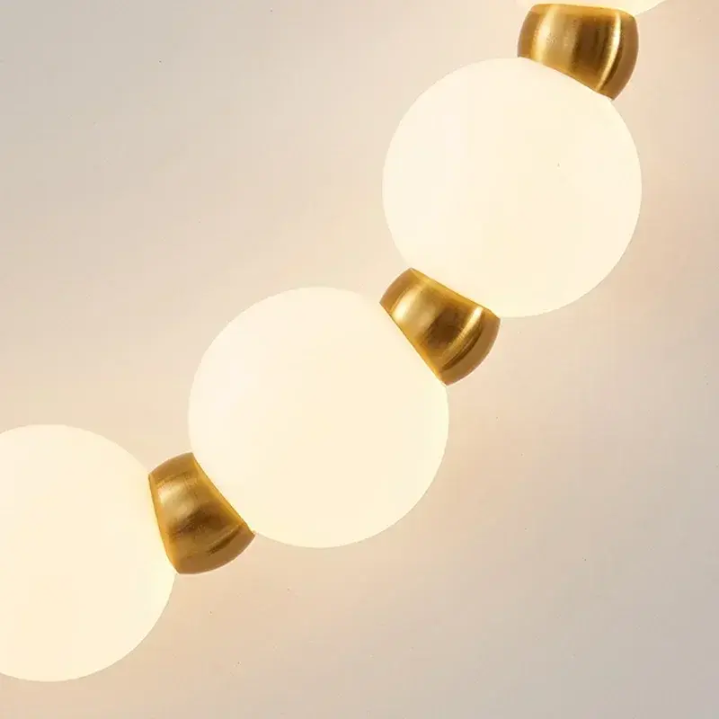 Modern Necklace Wall Lamp Restaurant Hotel Lobby Shop Wall Light Living Room Bedroom Background Wall lamps for Room Decoration