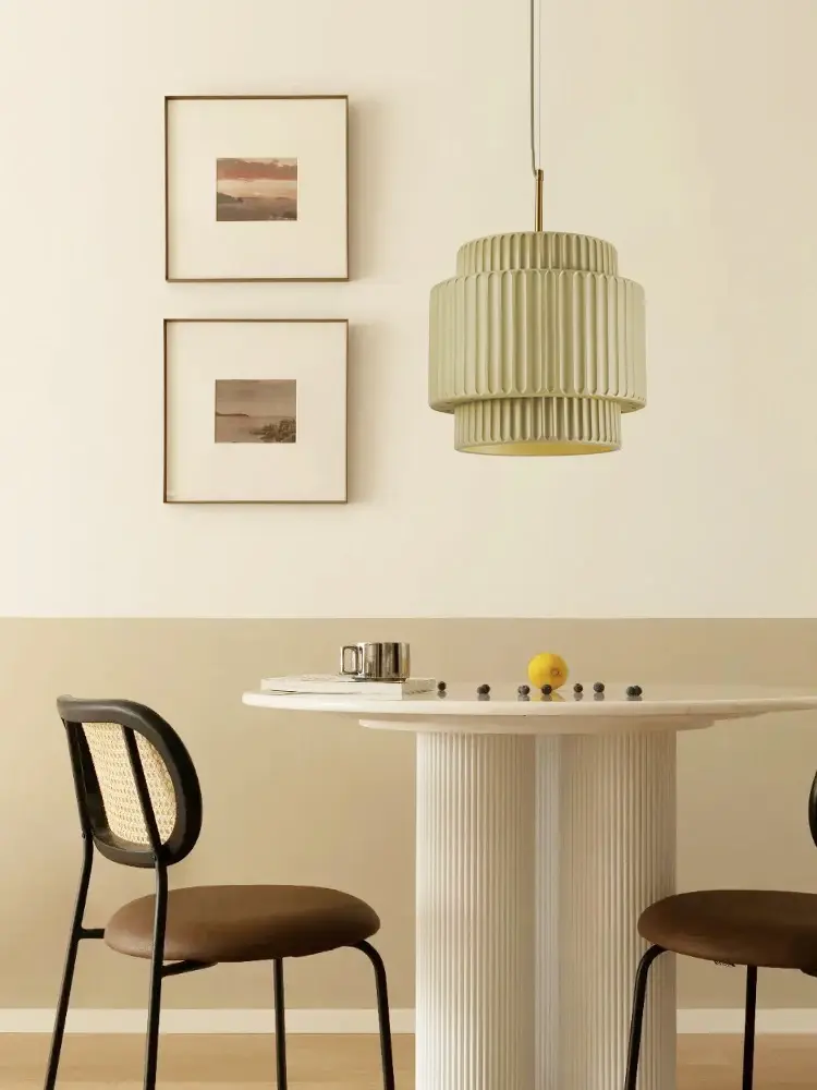 Moonriver Lighting Japanese Style Chandelier Study Bedside Board Hanging Lamp Simple Fashion Pendant Light for Home Lusters 2023