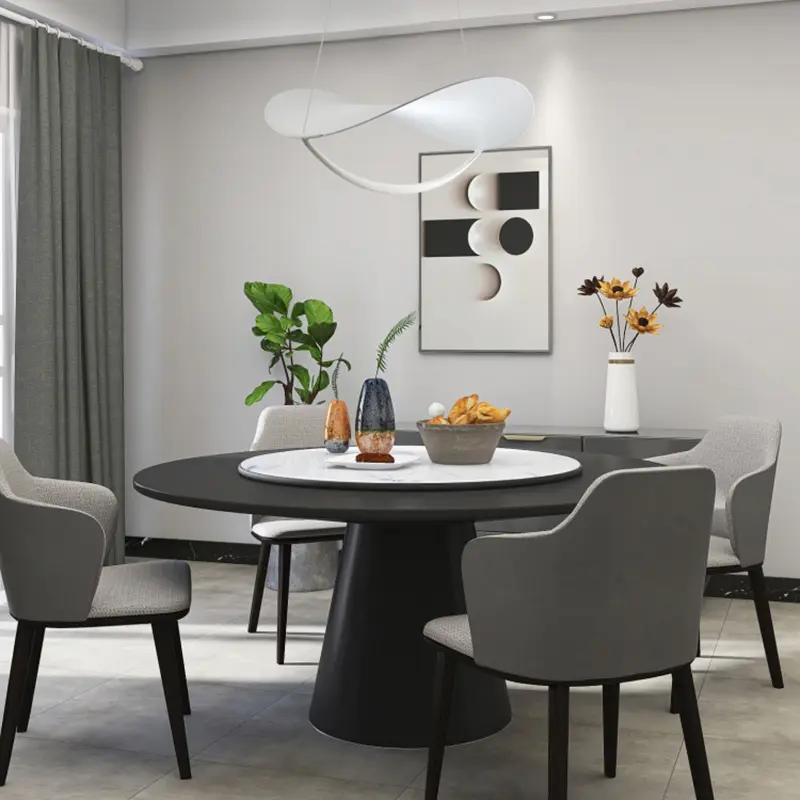 Italy Simple Hanging Lamp for Ceiling Living Room Dining Table Pendant Light Cloth Kitchen Island Chandelier Home Decoration