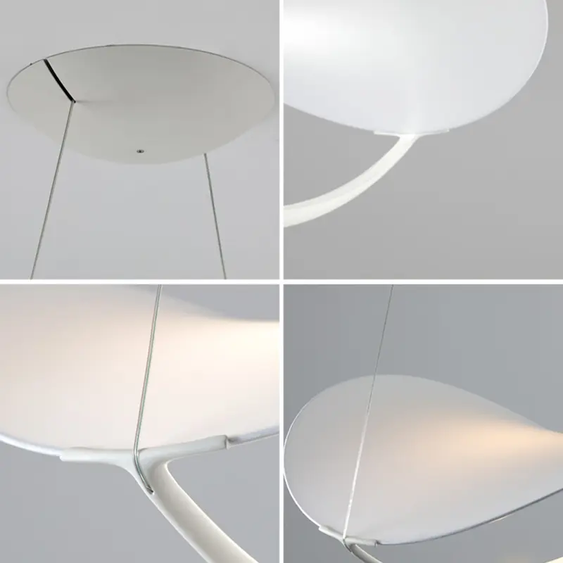 Italy Simple Hanging Lamp for Ceiling Living Room Dining Table Pendant Light Cloth Kitchen Island Chandelier Home Decoration