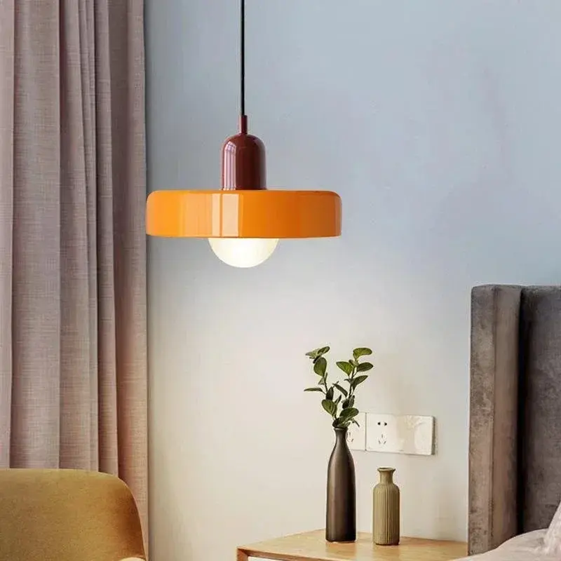 Modern Pendant Light Glass Home Decorative Lamp For Living Room Restaurant Bedroom Study Indoor Hanging Lamp Fixture
