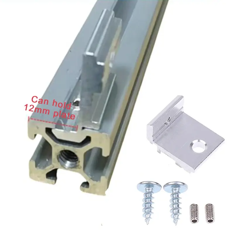 High Quality 1Set Aluminum Profile Fixing Parts Side Panel Bracket Accessories 2020 3030 4040