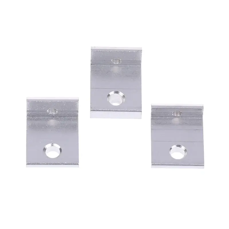 High Quality 1Set Aluminum Profile Fixing Parts Side Panel Bracket Accessories 2020 3030 4040