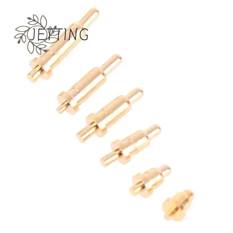 10Pcs Pogo Pin Connector Pogopin Battery Spring Loaded Contact SMD Needle PCB 3 4 5 6 7 8 9 10 12 14 MM Test Prob