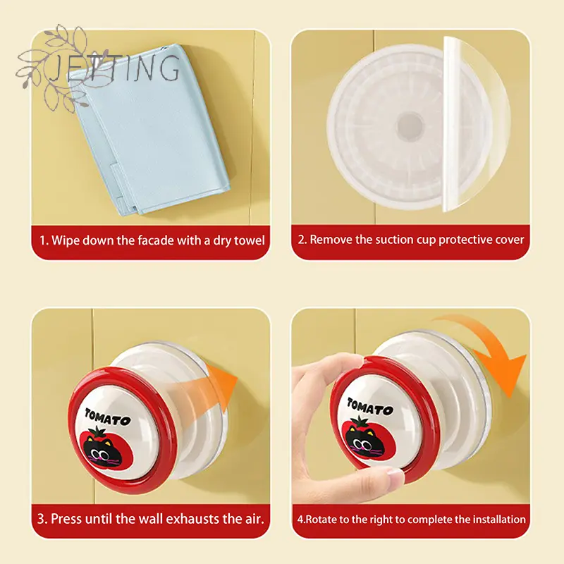 Suction Cup Drawer Handle Wardrobe Door Handrail Window Sliding Glass Door Punch-free Refrigerator Cabinet Door Handle