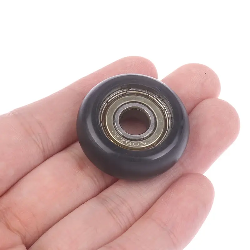 1PC 608ZZ Package Plastic Nylon Wrap POM Line Wire Rope Bearing Pulley Plastic Wheel 608 ZZ 8*32*12mm