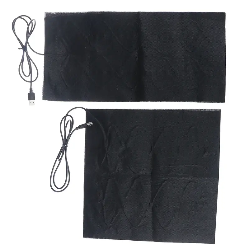 7Size USB Heating Pad Heated Sheet Car Seat Heating Cushion Seat Warmer Waterproof Pet Reptile Winter Warm Heater Mat