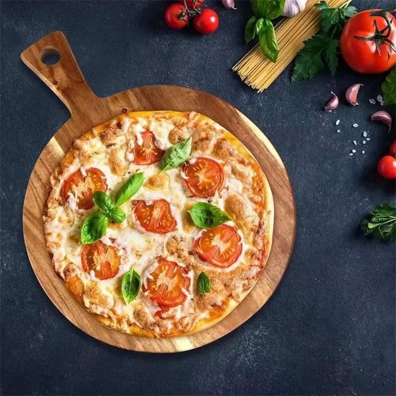 Useful Chopping Board With Handle Cutting Block Sturdy Cut Food Meat Vegetables Chopping Block