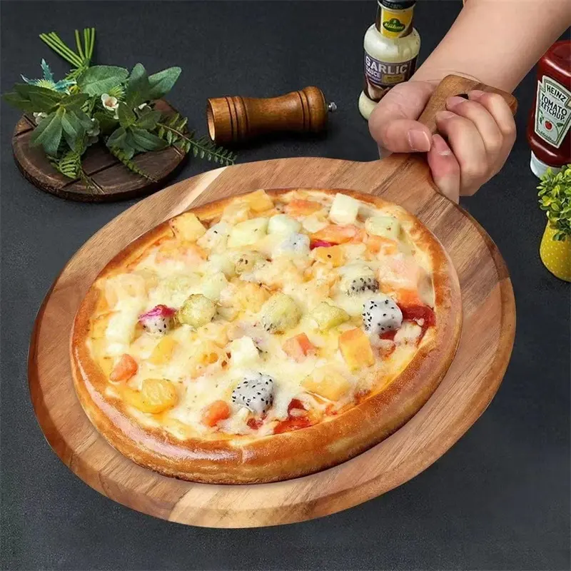 Useful Chopping Board With Handle Cutting Block Sturdy Cut Food Meat Vegetables Chopping Block