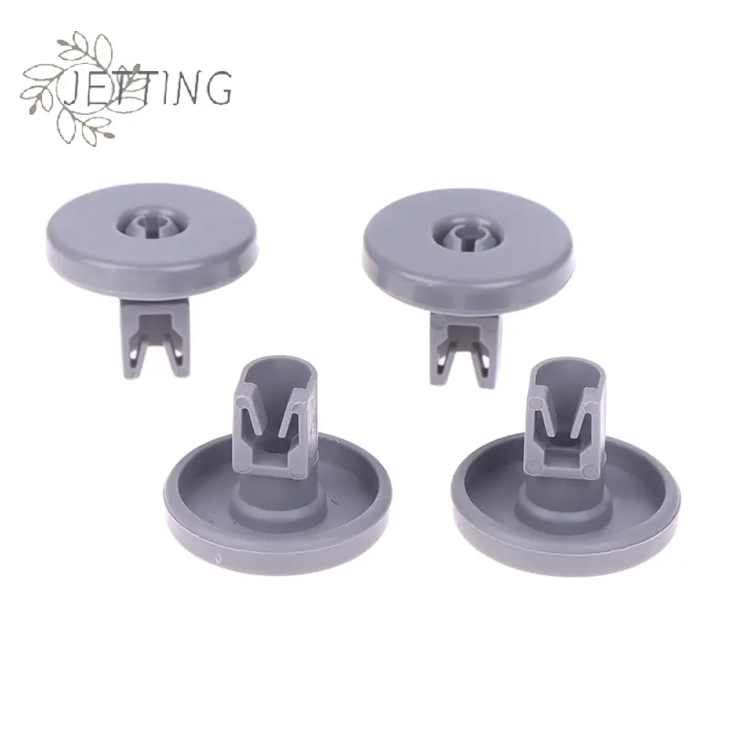 4Pcs/Set Basket Rollers For Dishwasher Wheels Lower Basket Wheel For AEG Favorit, Privileg, Zanussi Dishwasher Wheel Spare Parts