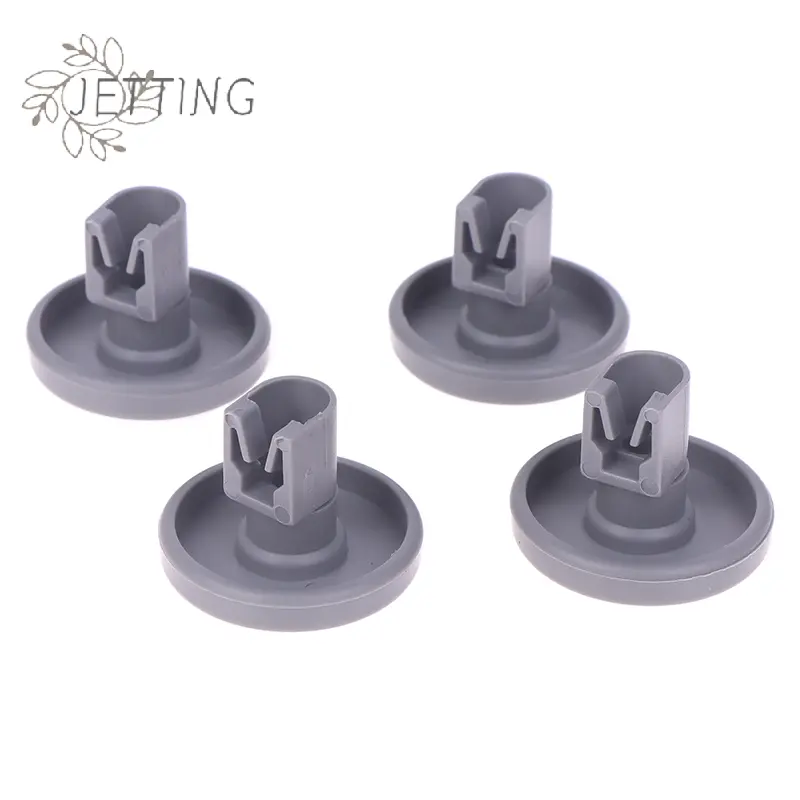 4Pcs/Set Basket Rollers For Dishwasher Wheels Lower Basket Wheel For AEG Favorit, Privileg, Zanussi Dishwasher Wheel Spare Parts