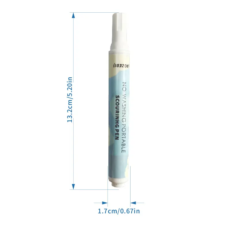 1/3/5Pcs 10ml Instant Stain Cleaner Decontamination Pen Clothes Cleaning Brush Portable Travel-Friendly Works On Food Drink Spot