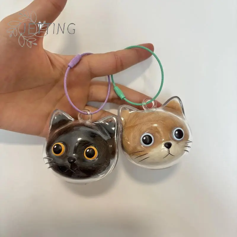 Pet Hair Keepsake Box Memorial Bottle For Cat Fur Storage Container For DIY Decoration Gift For Pet Lovers Home Display