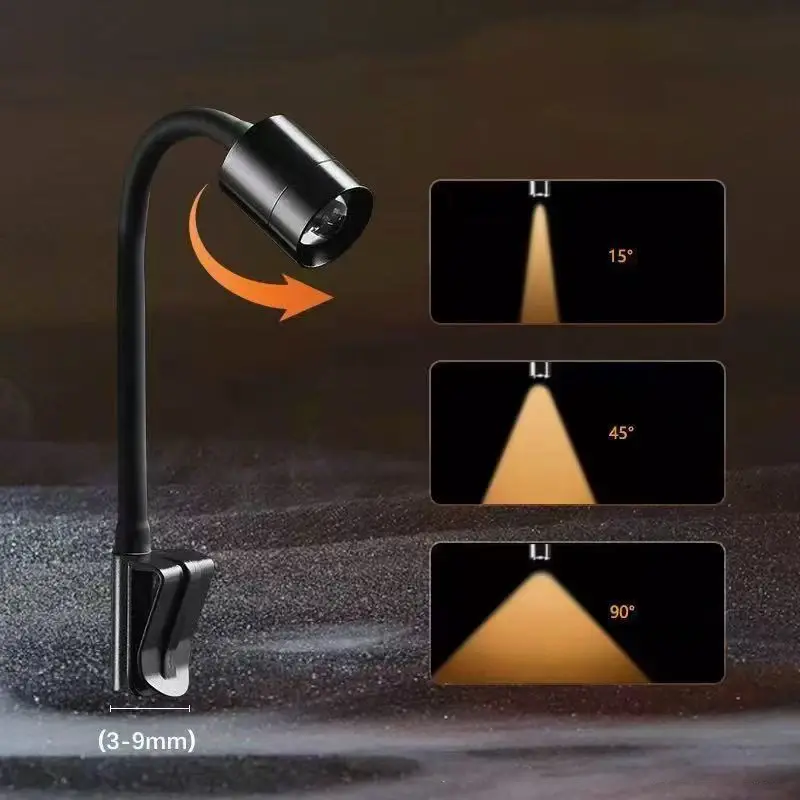 USB Aquarium Light Lighting Plants Grow Light Super Slim LED 3W Aquatic Plant Lighting Waterproof Clip-on Lamp For Fish Tank