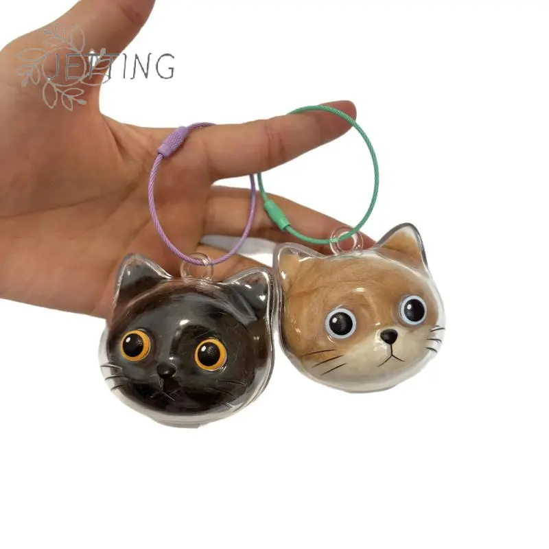 Pet Hair Keepsake Box Memorial Bottle For Cat Fur Storage Container For DIY Decoration Gift For Pet Lovers Home Display