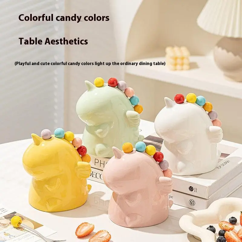 Kawaii Stainless Steel Fruit Fork Cute Storage Set Fruit Fork Kitchen Storage Coffee Tea Dessert Fork Gift Set
