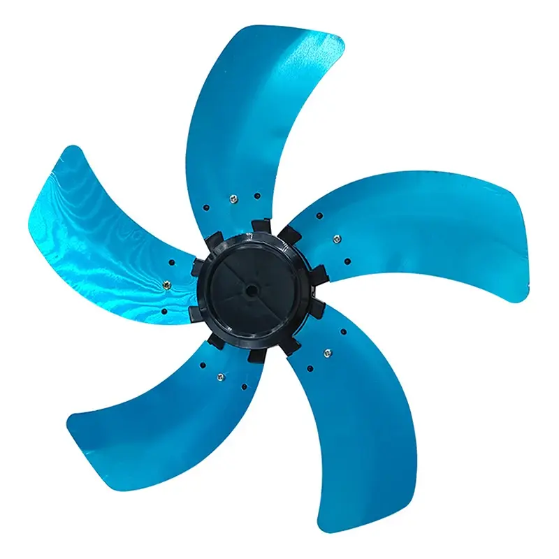 16inch Fan Blade Household Aluminum Five-blade Fan With Nut Cover Base Home Ventilation Components Fan Parts Blades Accesssories