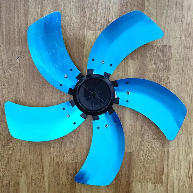 16inch Fan Blade Household Aluminum Five-blade Fan With Nut Cover Base Home Ventilation Components Fan Parts Blades Accesssories