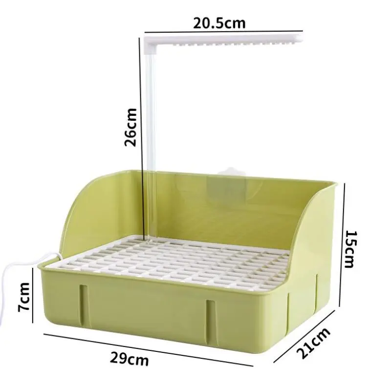 Automatic Bird Bathing Tub Shower Box Circulating Faucet Parrot Shower Basin Multipurpose Bird Bathtub Bird Cleaning Supplies