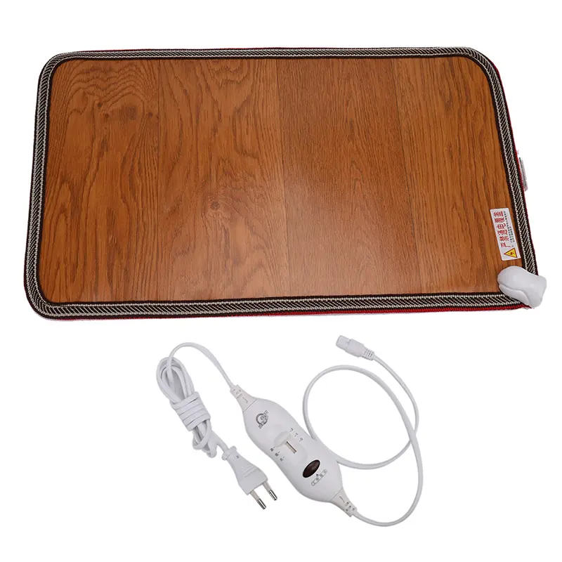 60W PU Electric Heating Foot Mat Warmer Heating Pads Feet Leg Warmer Carpet Thermostat Warming Tools For Home Office