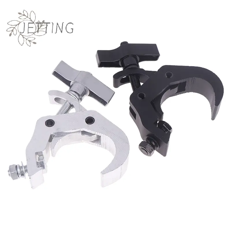 Durable Heavy Duty Hooks Alumimun Alloy Clamp 200kg 40-52mm Bracket Stage Stage Light Hook Light Clamp Holder Truss