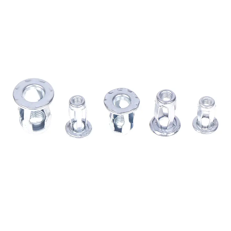 10pcs Jack Nuts Screw Petal Screw Anchors Petal Expansion Plugs Lock Bolt Board Fasteners