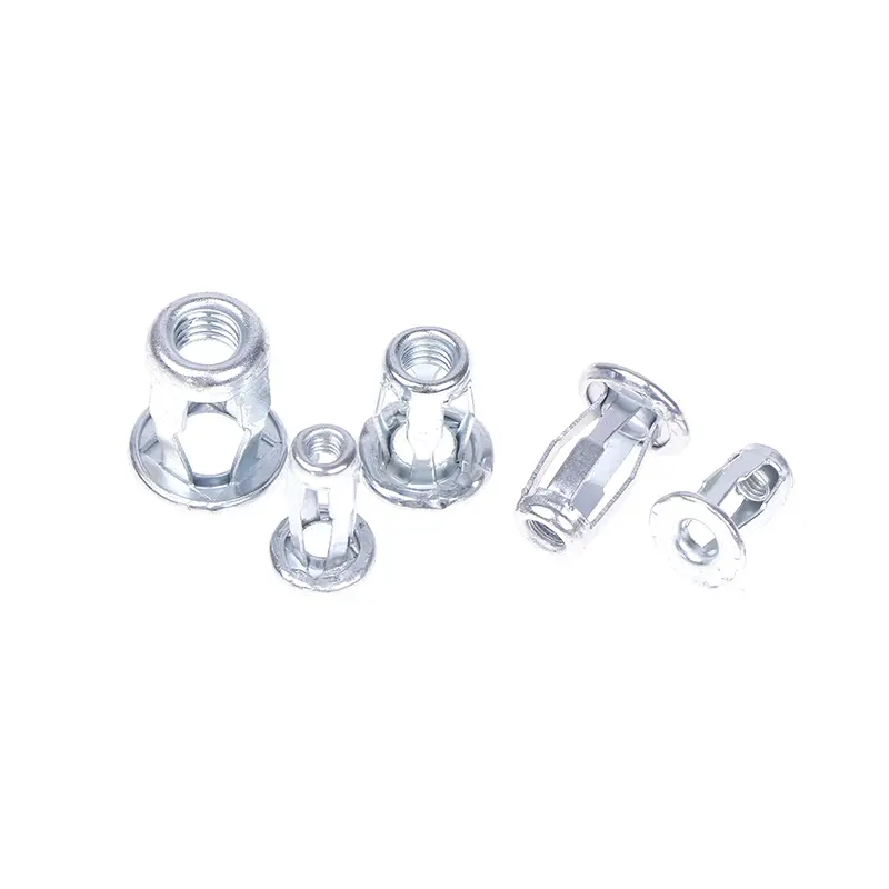 10pcs Jack Nuts Screw Petal Screw Anchors Petal Expansion Plugs Lock Bolt Board Fasteners