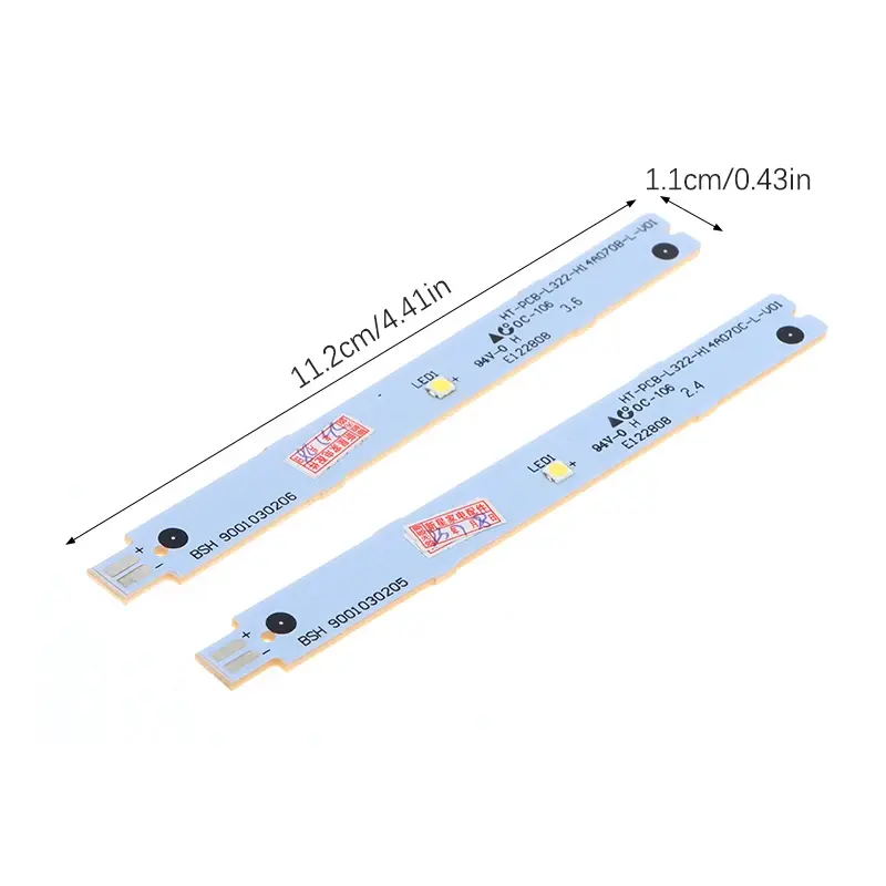 1Pc BSH 9001030205 9001030206 9001069888 3V 6V Refrigeration Lighting LED Strip For Refrigerator Parts