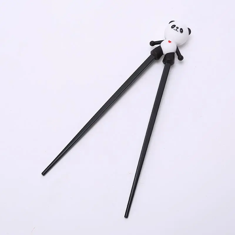 Kids Training Chopsticks Panda Frog Children's Helpers Chopsticks Reusable Chopsticks Learning Chopstick Helper For Kid Children