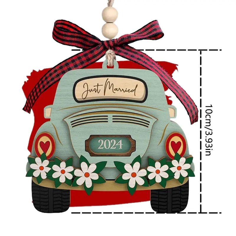 Just Married Wedding Car Ornament Romantic Wedding Decoration Bride Gifts And Engagement Photo Props Car Ornament