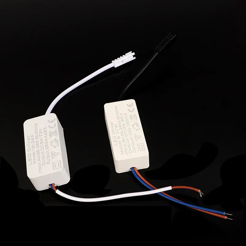 1PC 1-3W 3-5W 4-7W 8-12W12-18W 18-24W LED Driver Light Transformer Constant Current Power Adapter Lamp Strip LED Driver Power