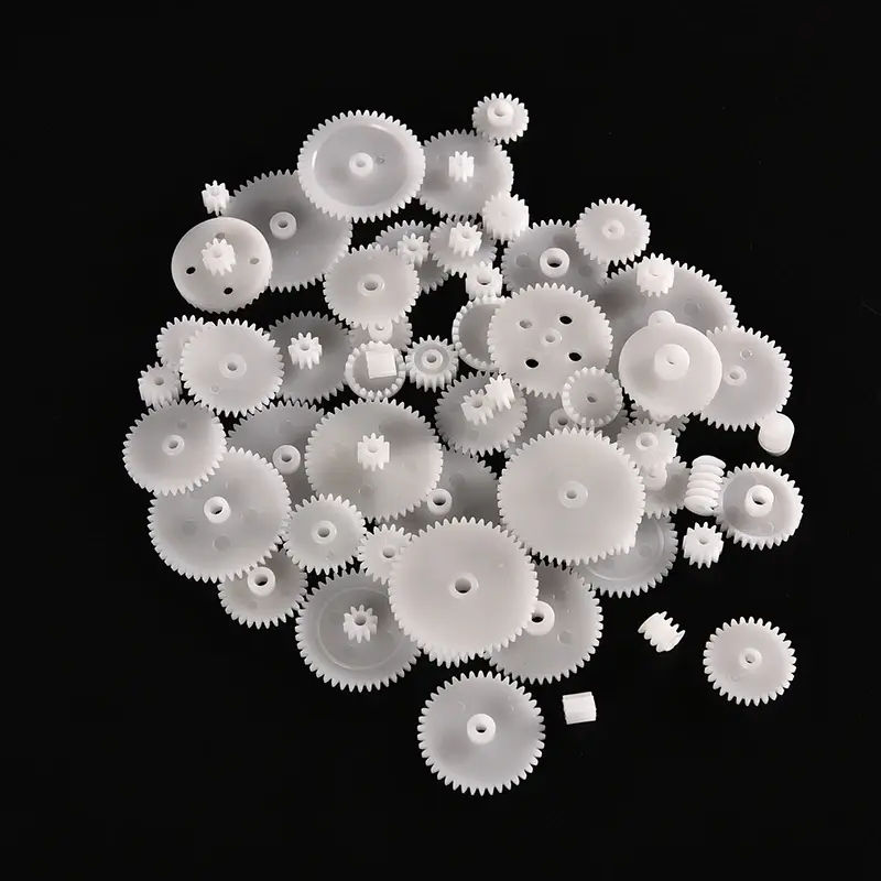 58pcs/set Toothed Wheels WSFS Gears Plastic All Module 0.5 Robot Parts 58 Styles